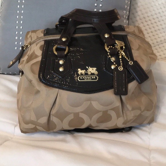 Coach Handbags - Coach Cloth Bag Like New